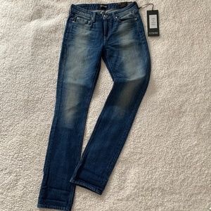 Strom sustainable denim jeans size 26 straight leg NWT